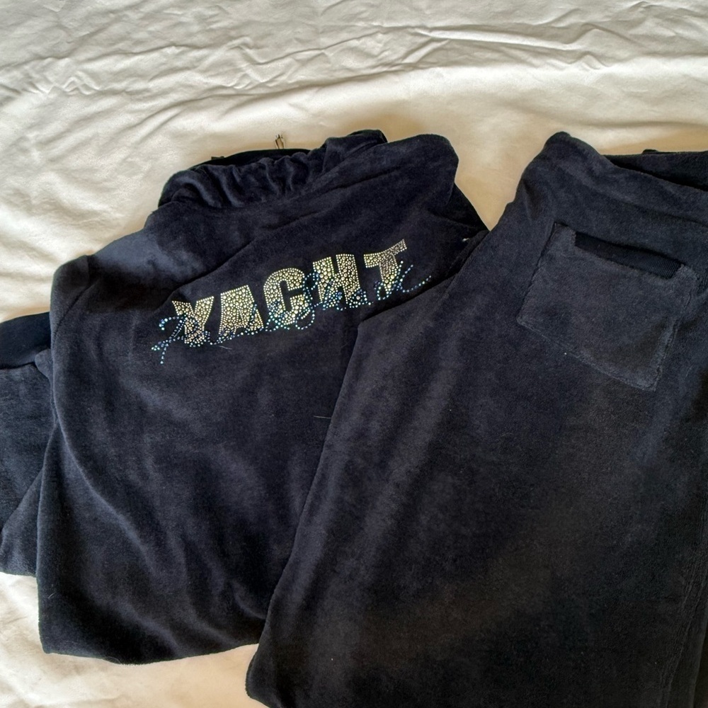 Navy Paul and Shark Tracksuit Set